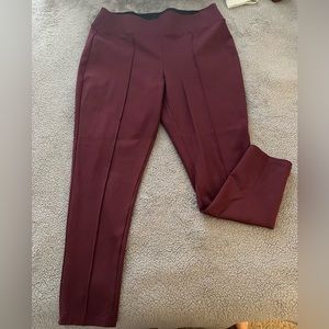 NWOT Nine West straight leg size XL Maroon Dress pants